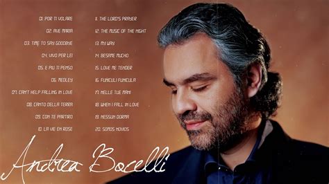 andrea on youtube|andrea bocelli greatest hits.